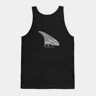 Treehopper with Common and Scientific Names - insect art Tank Top